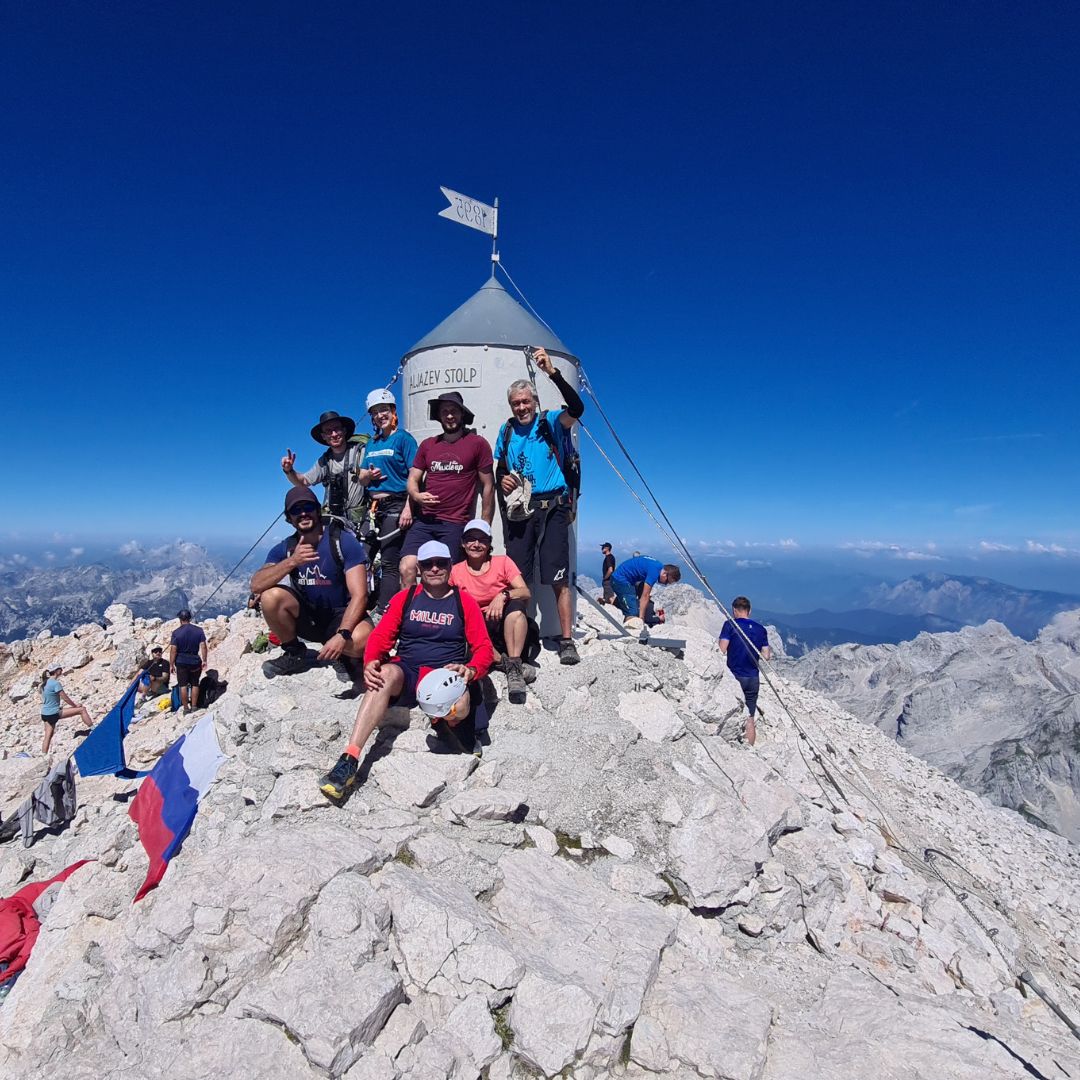 Sommet du triglav trekking